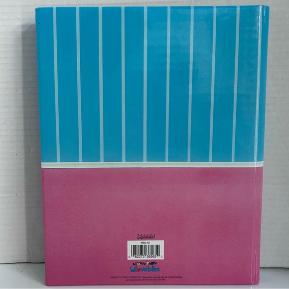 Lovables Looney Tunes Baby Book 1995 Bugs Daffy Birthday Holiday First 5 Years - Picture 10 of 10